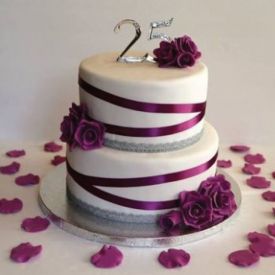 2 Tier Cake Designer Cake